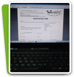 Online registration for preschool admissions